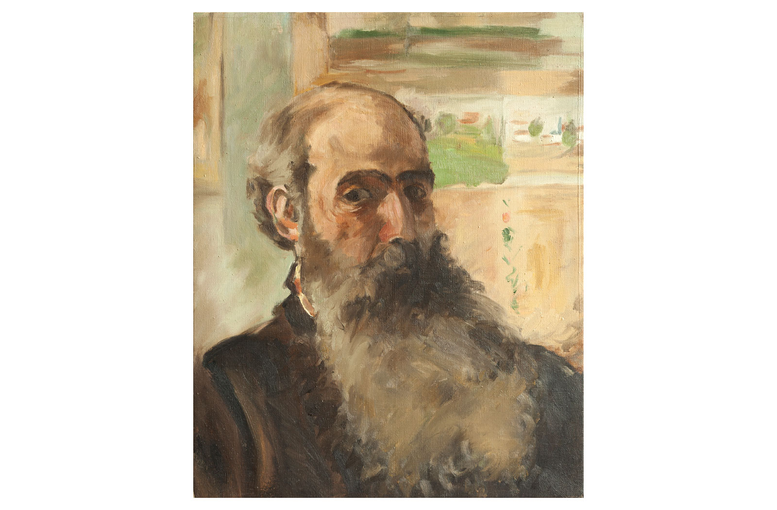 Copie Pissarro, Autoportrait